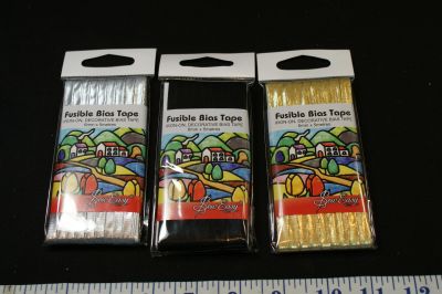 SEW EASY FUSIBLE BIAS TAPE 6mm GOLD